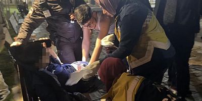 Aksaray'da parkta bıçaklanan çocuk ağır yaralandı