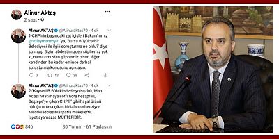 Aktaş'tan Kılıçdaroğlu'nun sert tepki