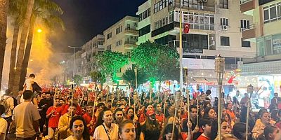 Alanya'da fener alayı