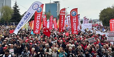 Ankara'da emekçiler 1 Mayıs'ı kutladı