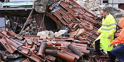 Antakya Ulu Cami’de enkaz kaldırıldı