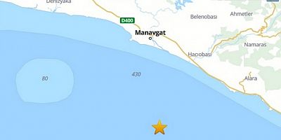 Antalya Körfezi’nde 4,1 deprem