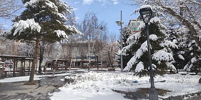 Ardahan'da kar kartpostallık görüntüler sundu