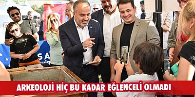 Arkeoloji hiç bu kadar eğlenceli olmadı