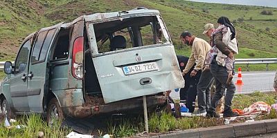 Aşkale'de trafik kazası: 7 yaralı