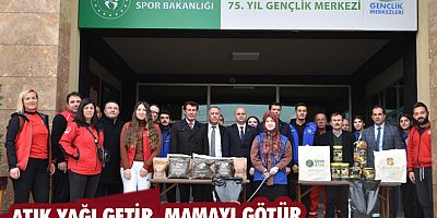 Atık yağı getir, mamayı götür