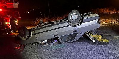 Aydın'da trafik kazası:2 yaralı