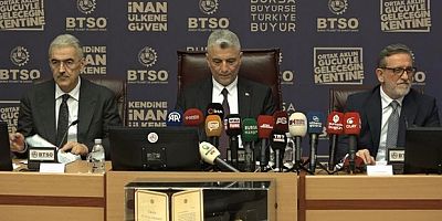 Bakan Bolat, Bursa'da iş adamlarıyla bir araya geldi