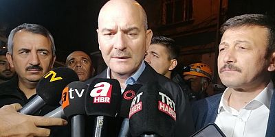  Bakan Soylu'dan deprem açıklaması