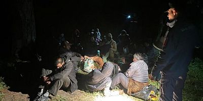 Balıkesir’de 29 düzensiz göçmen yakalandı