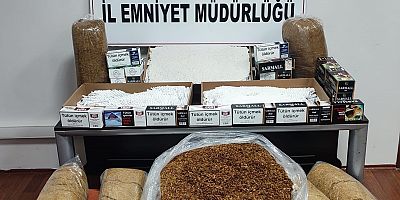 Balıkesir'de kaçak tütün operasyonu