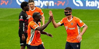 Başakşehir ilk yarıda bitirdi: 3-0
