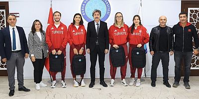 Başarılı sporculara özel tebrik