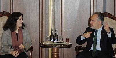 Başkan Aktaş'a teşekkür ziyareti