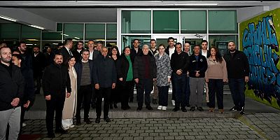 Başkan Bozbey sahurda gençlerle birlikte!