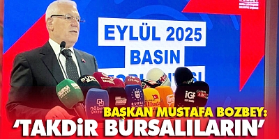 Başkan Bozbey; ‘Takdir Bursalıların’