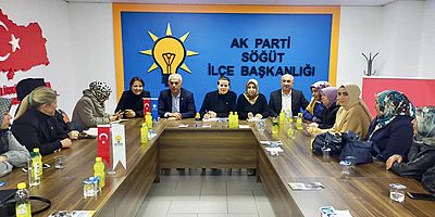 Başkan Yaman Söğüt'te AK Partili kadınlarla bir araya geldi