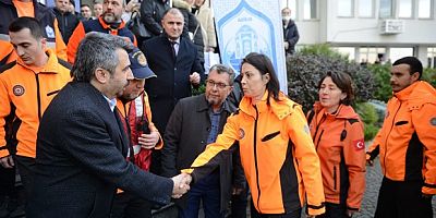 Başkan Yılmaz, kahramanları karşıladı