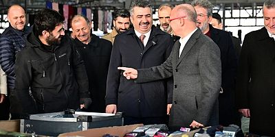 Başkan Yılmaz, Millet mahallesi esnafıyla buluştu