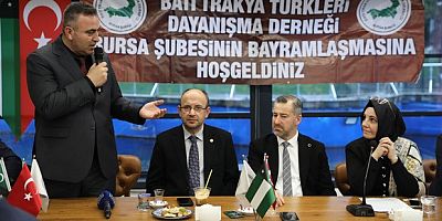 Batı Trakya Türkleri Bursa’da bayramlaştı