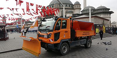 Beyoğlu Belediyesi’nden kar önlemi