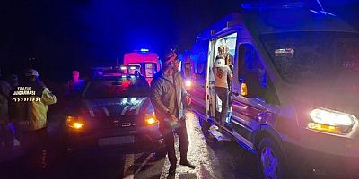 Bingöl’de trafik kazası: 8 yaralı