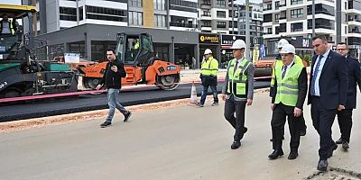 Bitince harika olacak; Bursa'ya örnek bir bulvar...