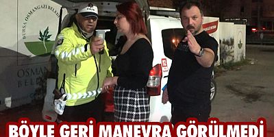  Böyle geri manevra görülmedi