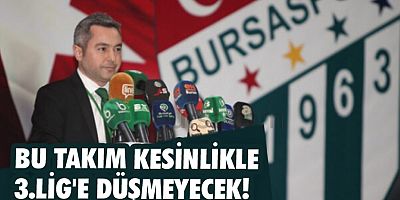BU TAKIM KESİNLİKLE 3.LİG'E DÜŞMEYECEK!