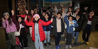 Bursa Arkeopark’ta çocukların bilim dolu günü