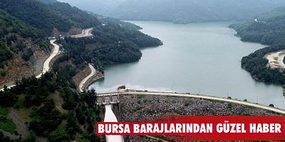  Bursa barajlarından güzel haber