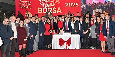 Bursa Büyükşehir ailesi yeni yıl için bir arada