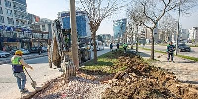 Bursa Büyükşehir’den Ata Bulvarı'na nefes aldıracak çalışma