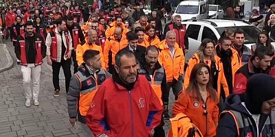 Bursa’da 6 Şubat şehitleri için sessiz yürüyüş