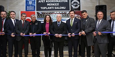 Bursa'da AKOM resmen faaliyette...