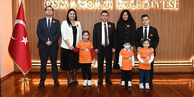 Bursa'da Başkan Aydın'ın özel konukları!