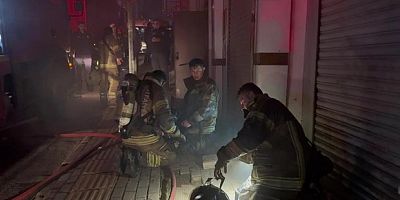 Bursa'da bir depoda yangın çıktı