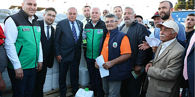 Bursa'da çiftçinin yüzü gülmeye devam ediyor