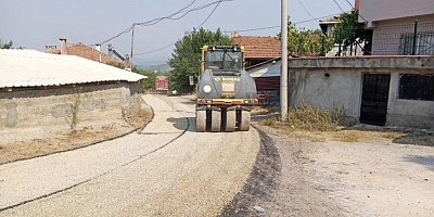 Bursa'da dağ ilçelerine hizmet yağıyor