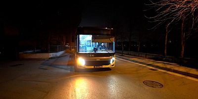 Bursa'da gece seferleri devam ediyor
