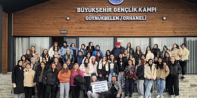 Bursa'da gençler bu kampta hem moral depoluyor, hem sınava hazırlanıyor