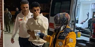 Bursa'da kavgayı ayırmak isterken...