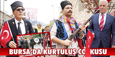 Bursa'da kurtuluş coşkusu