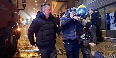 Bursa’da otel yangını kontrol altına alındı