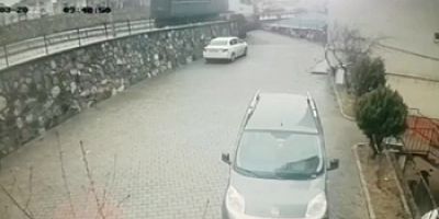 Bursa’da tır kazası kamerada