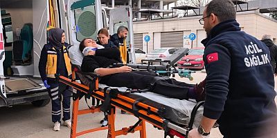 Bursa’da trafik kazası, 2 kişi yaralandı