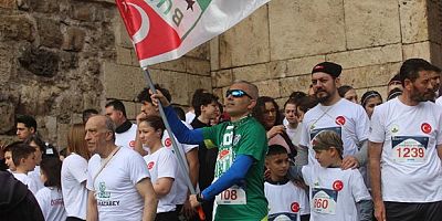 Bursa'daTarihi Kent Koşusu gerçekleştirildi