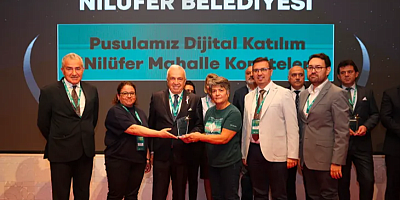 Bursa Nilüfer Belediyesi  ödüle doymuyor