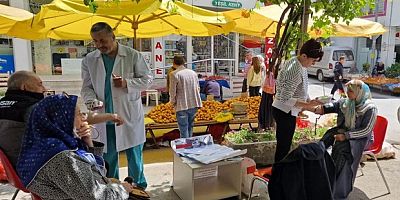 Bursa'nın tansiyonu ölçüldü