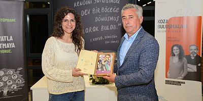 Bursa ünlü yazarı ağırladı; Keyifli söyleşi...